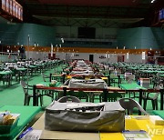 'D-1' 설치 완료된 지방선거 개표소