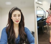 '주진모 11세 연하 아내' 민혜연, 핑크색 핫팬츠 입고 모델 각선미 자랑