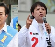 김은혜 "집권 여당 힘 있는 후보" vs 김동연 "정치 민낯에 참담"