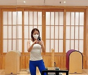 신지, 살 '쏙' 빼더니 얼굴이 반쪽..유지어터의 일상