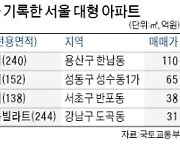 서울 대형 아파트 평균 27억 돌파