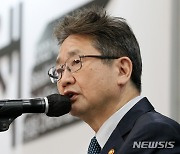 서울국제도서전 개막식 인사말 하는 박보균 장관