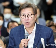 소감 밝히는 박형준 부산시장 후보