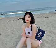 '견미리 딸' 이유비, 말라도 너무 말랐네.. 부러질 듯한 몸매