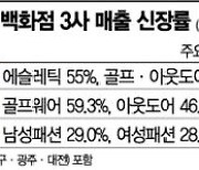 "집콕 탈출에" 백화점·아웃렛 '날개'..온라인 '멈칫'