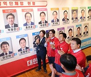 Conservative party sweeps local elections in South Korea after presidential win