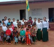 기부챌린지 충주 청소년들 미얀마 바콧-충주초교 세우다