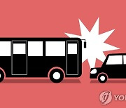 신안서 농촌인력 수송버스 승용차와 충돌해 20명 부상