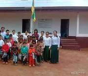 충주 청소년 선행 결실..미얀마 오지에 첫 초교 개교