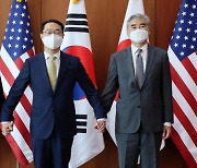 북한 7차 핵실험 임박한 가운데 윤석열 정부 출범 후 처음 만난 한미일 북핵 수석대표들