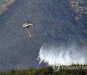 밀양 산불 나흘째, 92% 진화..오늘 오전 중 주불 잡는다