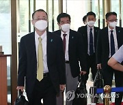 한미일 북핵수석대표 협의에 참석하는 일본측 북핵수석대표