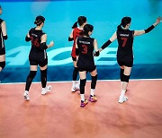 여자배구대표팀, VNL 독일전도 0-3 셧아웃..2연패