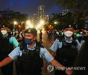 홍콩서 완전히 꺼진 '톈안먼 촛불'..경찰 원천 봉쇄(종합)