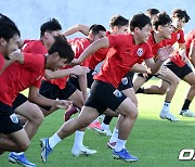 한국전 앞둔 태국 U23 대표팀 [사진]