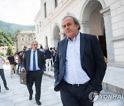 Switzerland Soccer FIFA Trial Blatter Platini