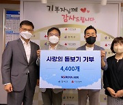 대한항공, 취약계층에 '돋보기' 4400개 기부