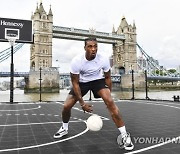 Britain Basketball NBA Anniversary