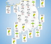 [날씨] 전국 흐리고 비소식..빗줄기에 더위 '주춤'