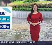 [날씨] 경남 내일 새벽부터 '비'..남해안 10~40mm·내륙 5~20mm