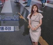 [날씨] 광주·전남 내일 저녁까지 5mm 안팎 비..모레도 소나기