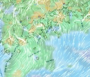 흐린 날씨 속 누리호 기립 시도..발사 당일 기상상황 '이상 무'