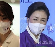 '광폭 행보' 김건희 여사, 김정숙 여사와 서울서 환담