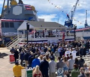 Warship Christening