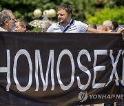 MOLDOVA GAY PRIDE PROTEST