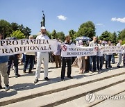 MOLDOVA GAY PRIDE PROTEST