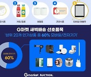 G마켓·옥션, 새벽배송 서비스 '인기'.."상품 다각화 통했다"