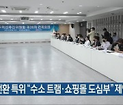 대전환 특위 "수소 트램·쇼핑몰 도심부" 제안