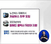 저상버스 도입 확대·한부모가족 양육비 지원 강화