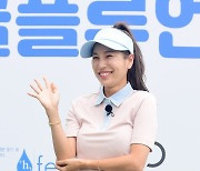 [T포토] 강지혜 '해맑은 미소'