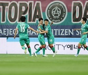 K리그2 1·2위 맞대결서 광주, 대전과 1-1 무승부