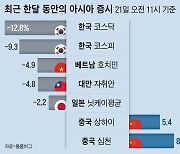 한달 수익률 아시아 꼴찌.. 수퍼개미도 "강남 아파트 한 채 날렸다" [왕개미연구소]