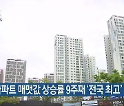 전북 아파트 매맷값 상승률 9주째 '전국 최고'