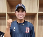 전역 복귀전서 '투런포' 맹활약 양찬열 "이제는 야구에만 전념"