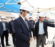 어명소 제2차관, 이천-문경철도건설사업 현장점검