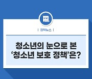 청소년의 눈으로 본 '청소년 보호 정책'은?