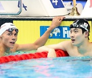 2위 드레슬 불참에..황선우, 자유형 100m 행운의 준결승 진출