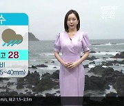[날씨] 제주 오늘 밤부터 5~40mm 비..해안·중산간 '안개' 주의