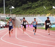 김국영, 육상선수권 100m 준결선 10초17..내일 10초05 도전