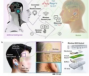 국내 연구진, 무선 뇌-인공지능 자동 제어 인터페이스 개발