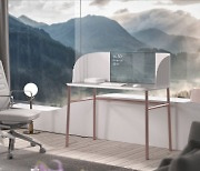 '책상 파티션이 모니터로'..LGD, OLED 혁신디자인 1위 선정