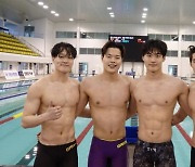 황선우 앞세운 남자 계영, 한국 신기록으로 세계선수권 단체전 첫 결선행