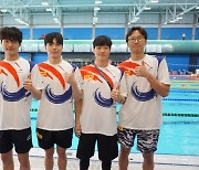 한국 수영 쾌거..남자 계영 800m 사상 첫 세계선수권 결승행