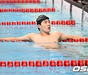 황선우 포함한 한국 계영 800m 대표팀.. 세계선수권 사상 첫 결승행