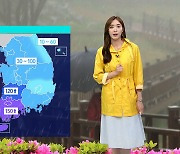 [날씨] 서쪽 지역 '호우 특보' 발효..강릉 '열대야'