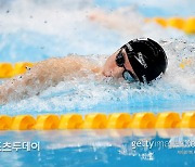 남자 계영 800m, 한국 신기록으로 세계선수권 단체전 결승行